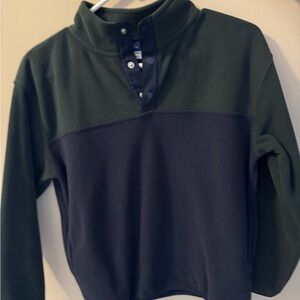 Old Navy Kids Green and Black Turtleneck Jacket